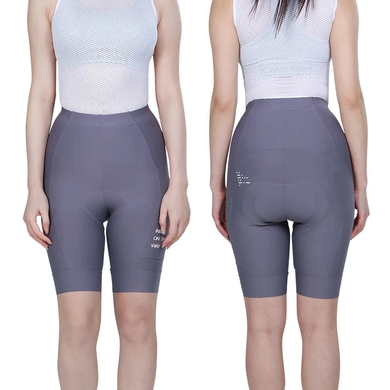 Breathable Women's Road Cycling Shorts with Pockets & Padding