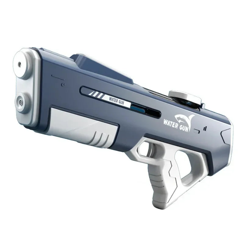 Water Gun Warfare Powerful automatic water blasters for epic pool battles.