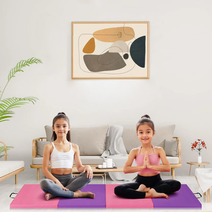 Folding Gymnastics & Tumbling Exercise Mat