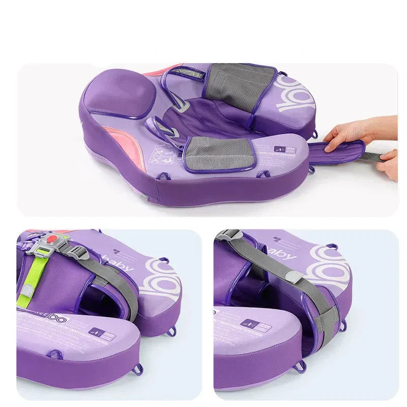Durable and Safe Non-Inflatable Leather Baby Float