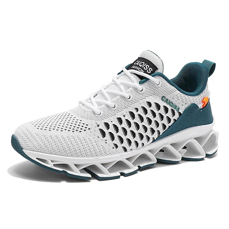 Shock-Absorbing Height Growth Running Shoes for Men