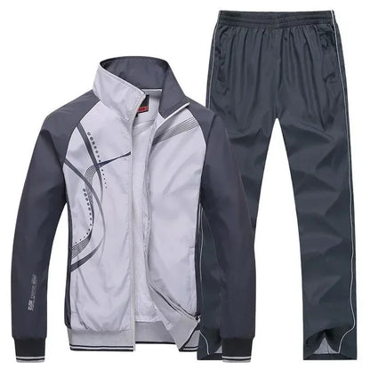 Perfect for Spring Autumn Men's 2 Piece Set