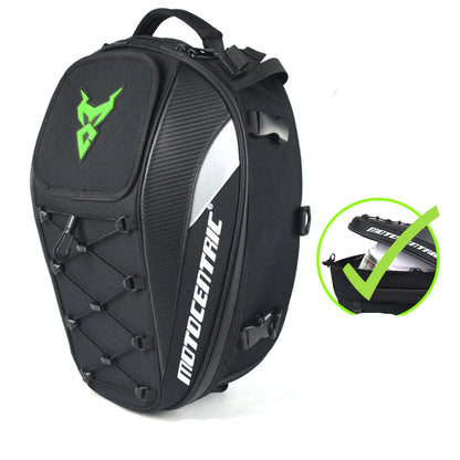 Conquer Any Ride Multifunction Motorcycle Rear Seat Bag with High Capacity