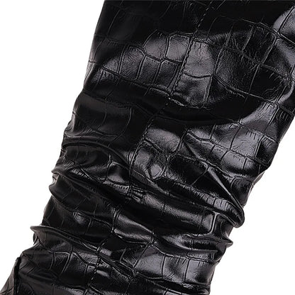 The Perfect Winter Boot: Knee High Cowboy Boots