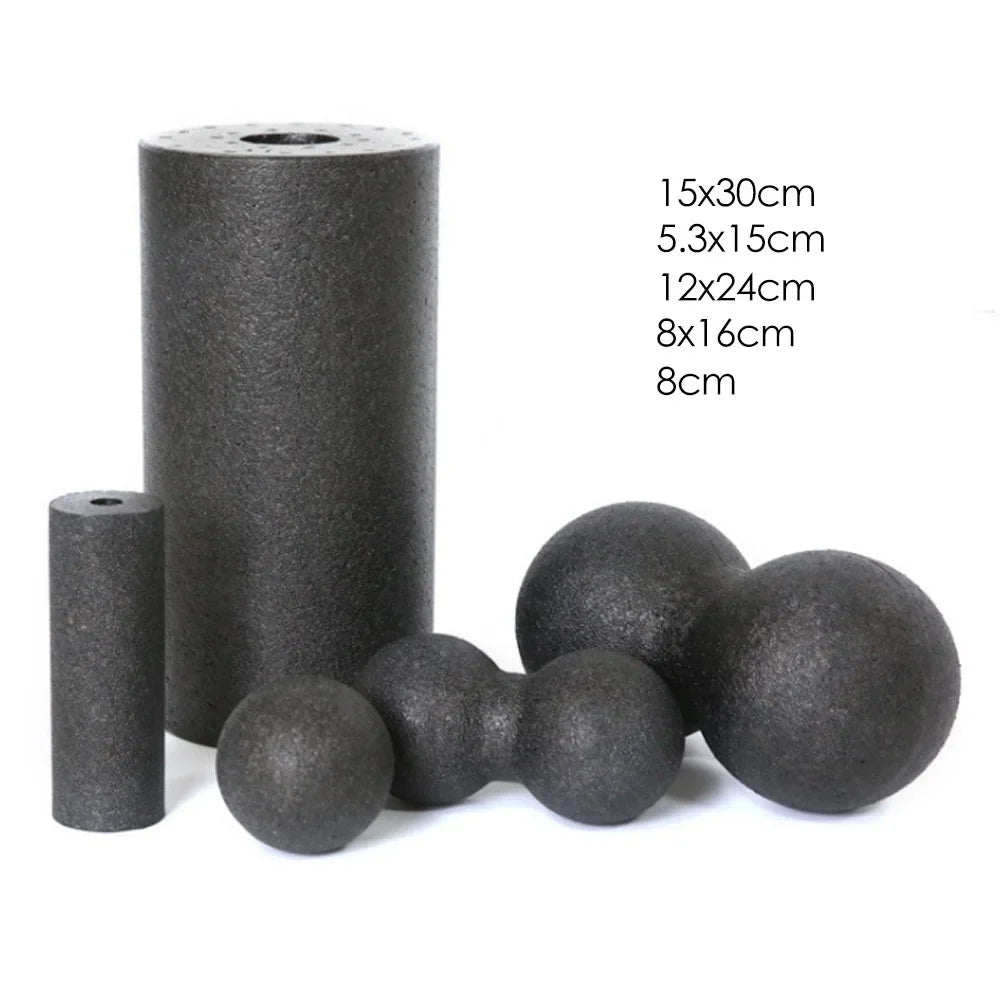 Yoga Foam Roller Set: Deep Tissue Massage & Muscle Recovery