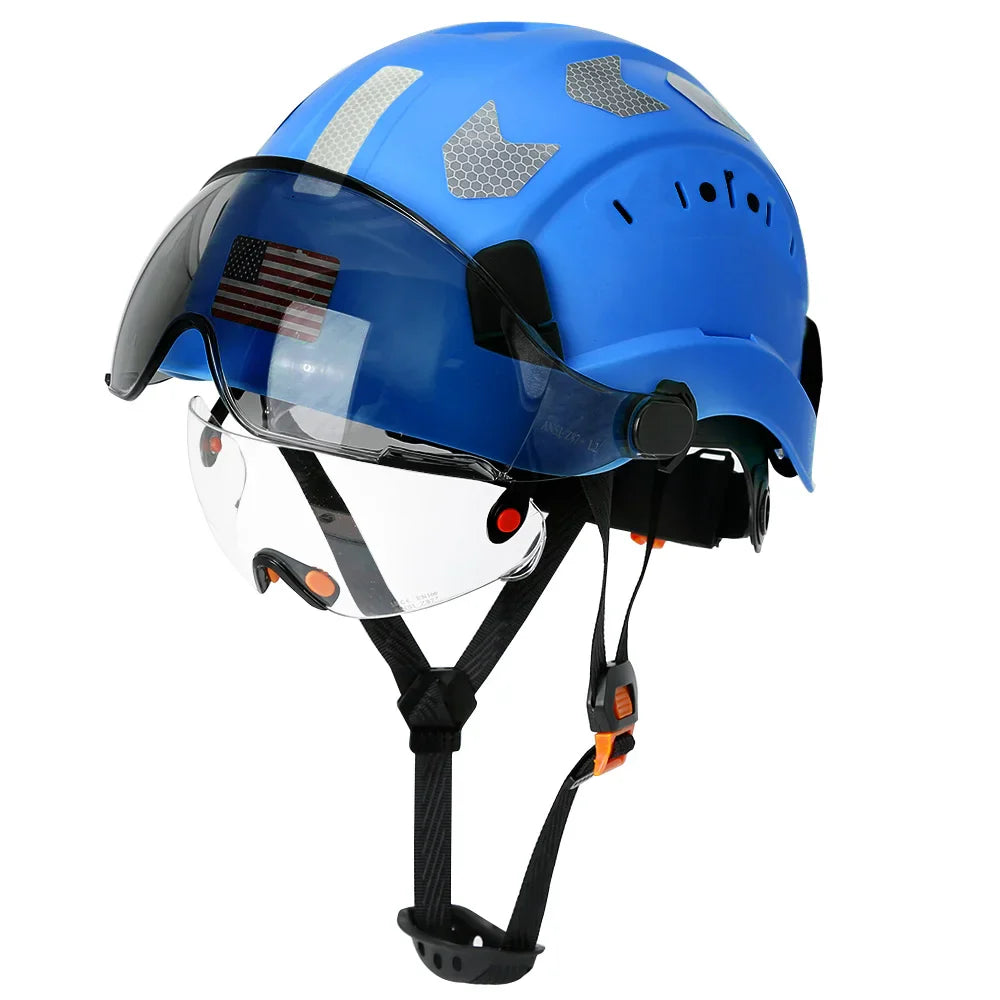 Enhanced Visibility: Reflective Safety Helmet