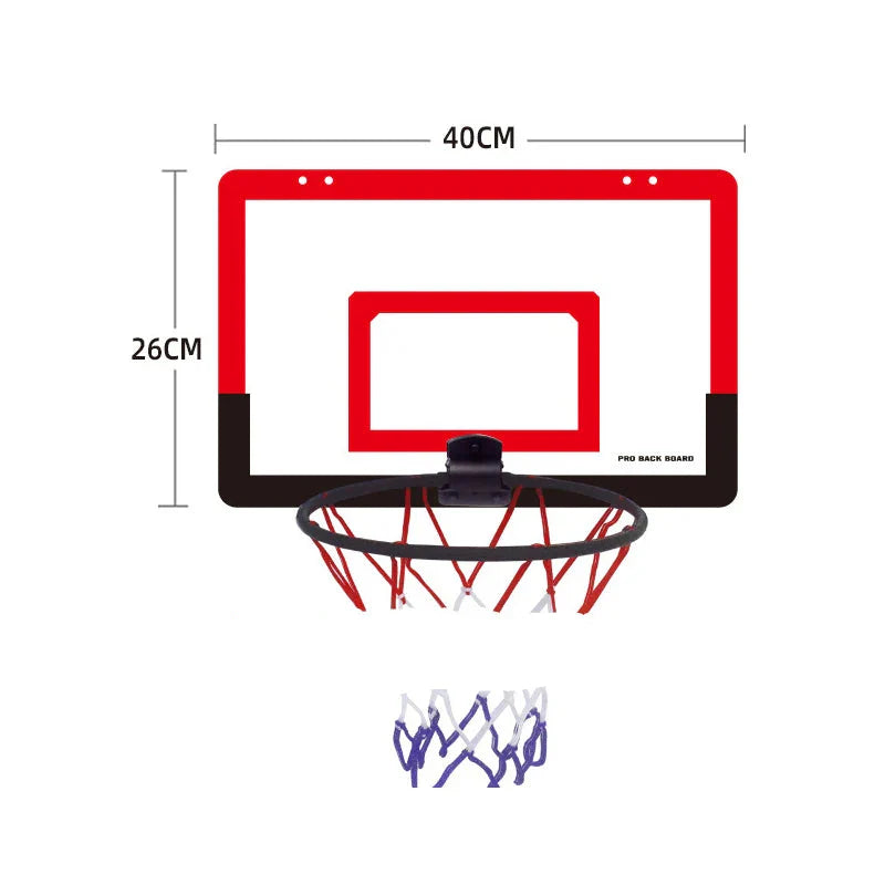 Punch Free Wall-Mounted Basketball Hoop