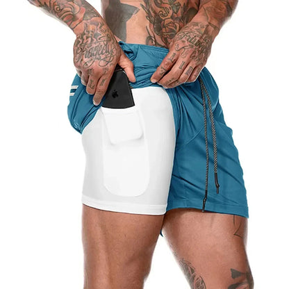 Men's Quick-Dry Running & Gym Shorts Workout Gear
