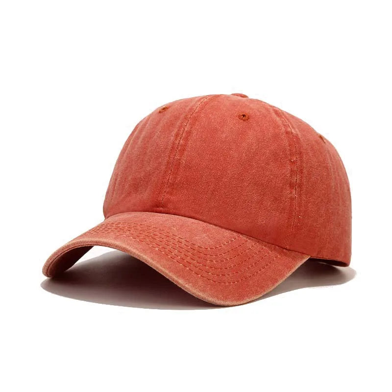 Classic Cotton Baseball Caps for Kids and Adults