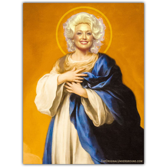 Saint Dolly Parton Flexible Magnet