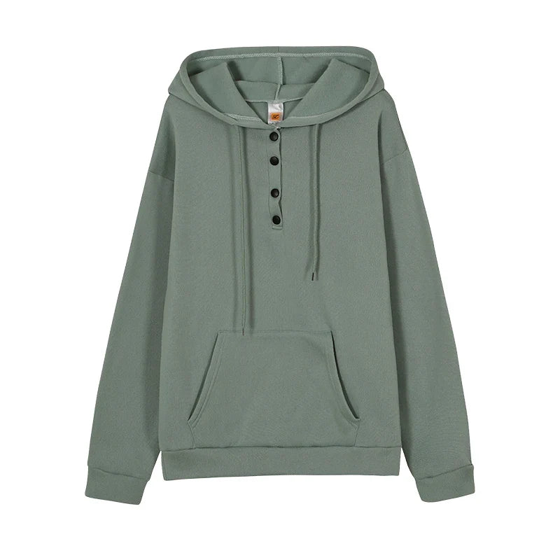 Cozy and Casual  Women's Hooded Sweatshirt