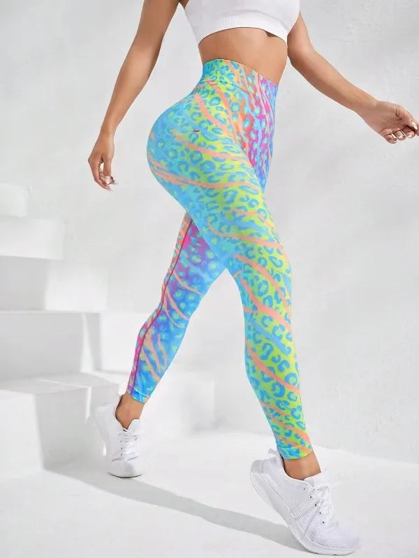 High-Waisted Seamless Workout Leggings & Yoga Tights