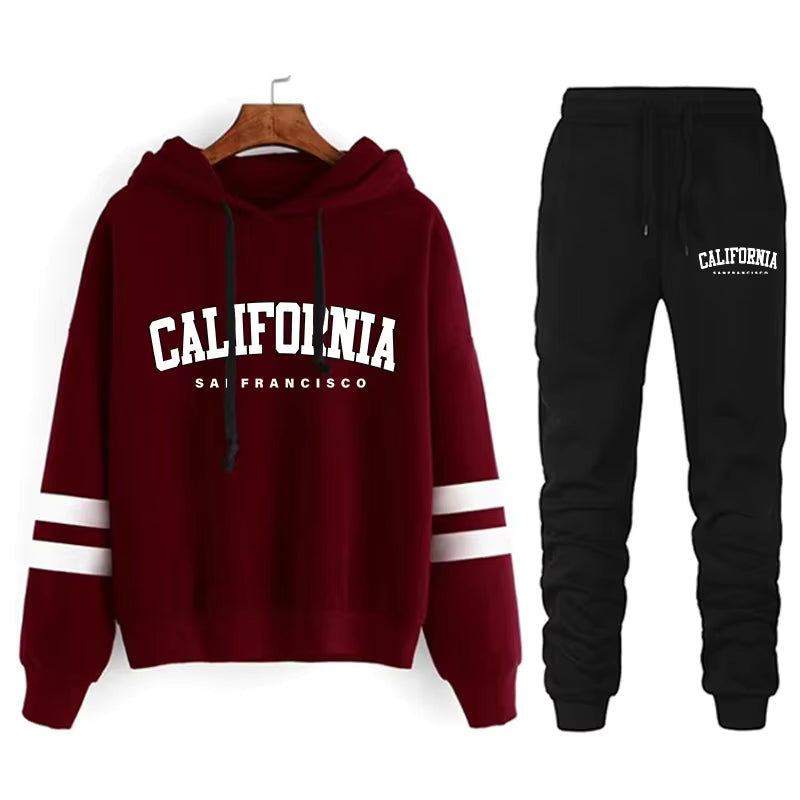 Women's Autumn Hoodie Set