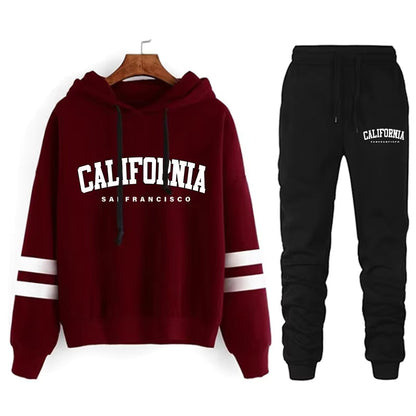 Women's Autumn Hoodie Set