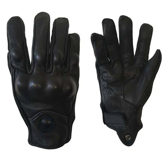 Retro Real Leather Gloves