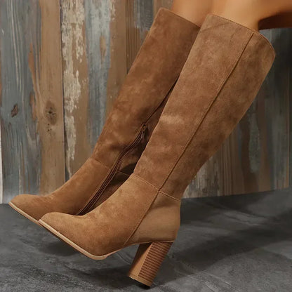 Cozy and Chic: Winter Western Knee High Boots