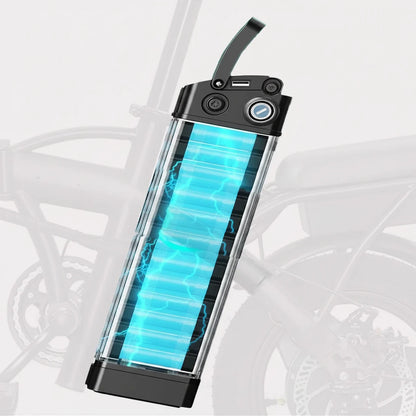 Adult Folding Electric Bike: High-Range & Removable Battery