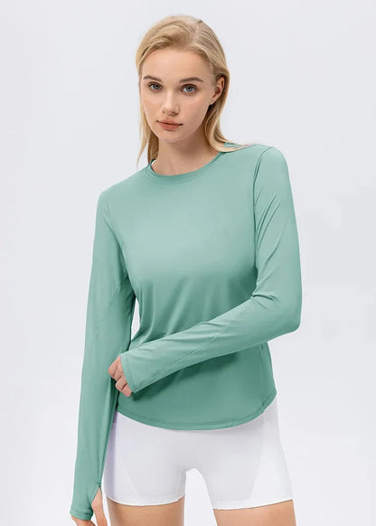 Women's Ice Silk Running & Yoga T-Shirt
