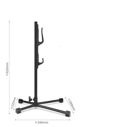 Adjustable Folding Bike Repair Rack for Home Mechanics
