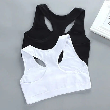 Cotton Training Bras for Growing Girls, Ages 8-18