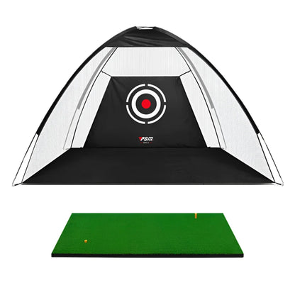 All-Weather Golf Practice Cage with Carry Bag
