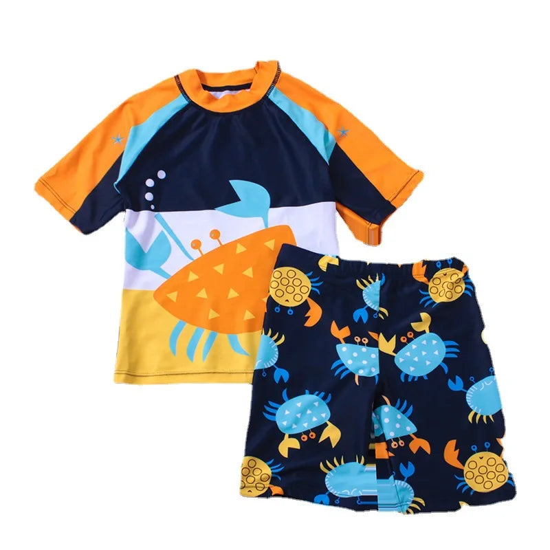 Sunscreen Friendly Boy's Swimsuit