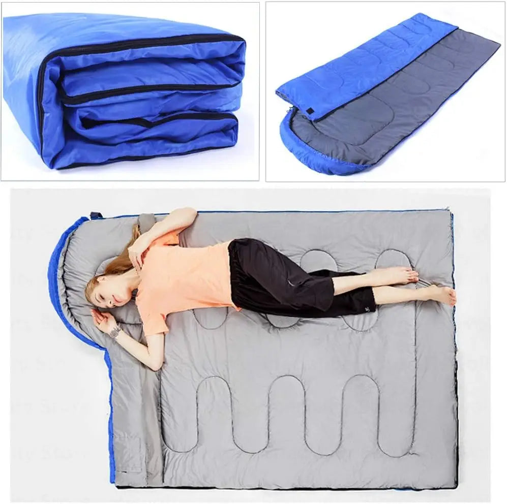 Warm Envelope Camping Sleeping Single Hiking Bag