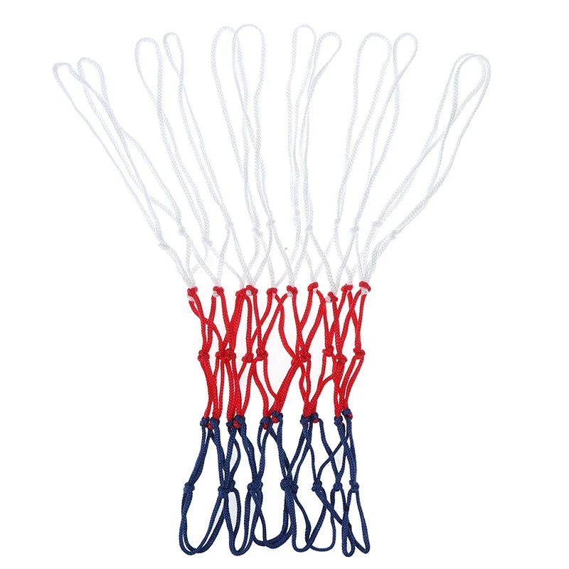 Durable Nylon Basketball Net  3 Color Universal Replacement