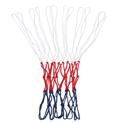 Durable Nylon Basketball Net  3 Color Universal Replacement
