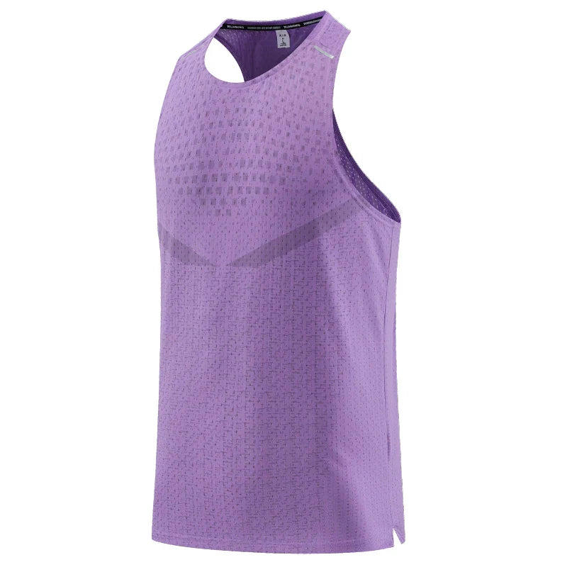 Men's Summer Cool Tank Top Perfect for Beach  Gym and Sports