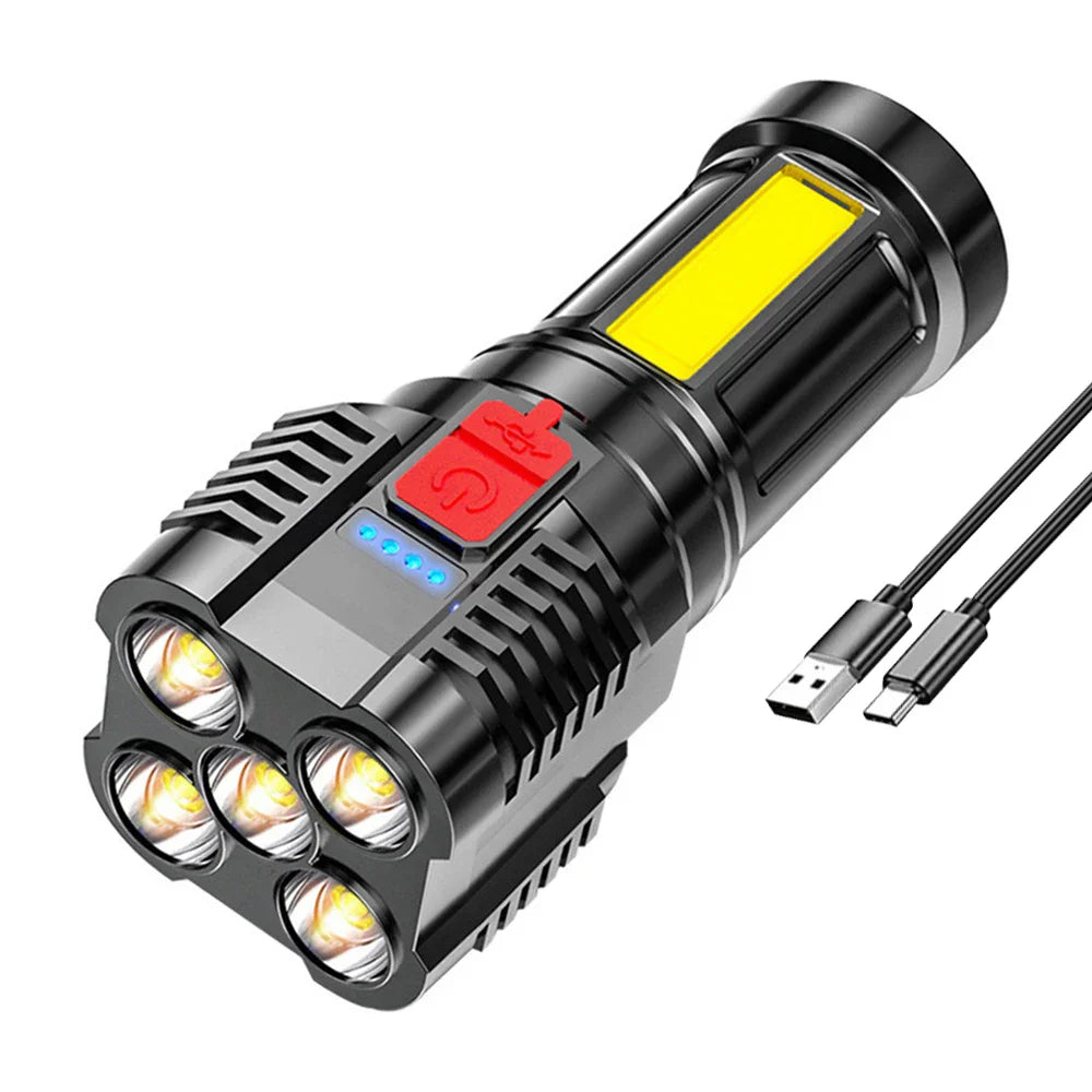 5-LED Work Light with Sidelight and 4 Modes
