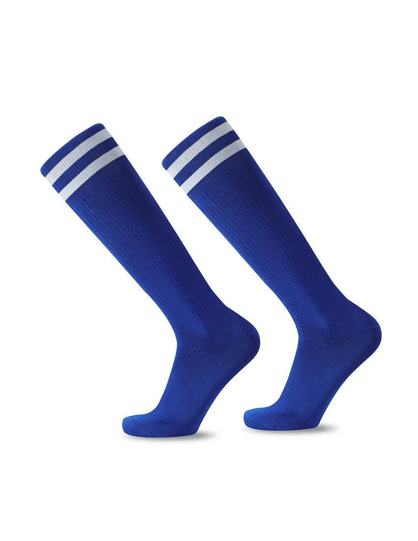 Striped Kids' Football Socks