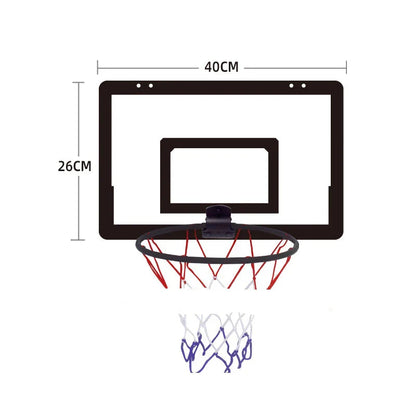 Punch Free Wall-Mounted Basketball Hoop