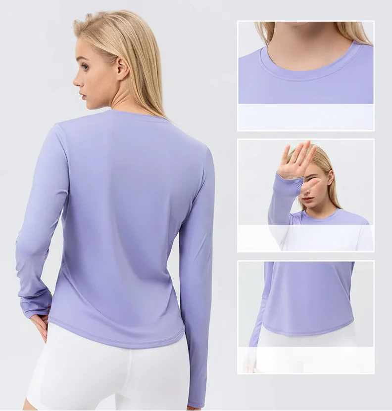 Women's Ice Silk Running & Yoga T-Shirt