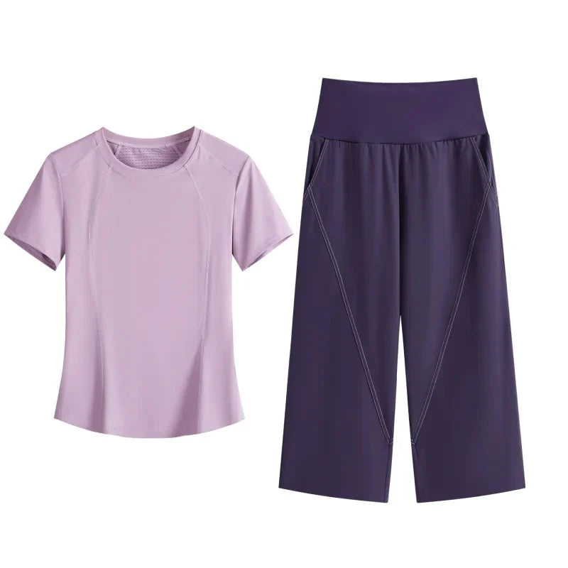 Women’s Loose-Fit 2-Piece Yoga & Sport Set