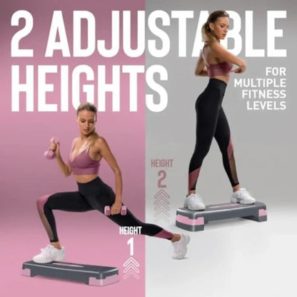 Aerobic Stepper Set with Weights & Workout Gear