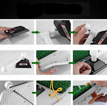 Multi-Function Golf Swing Exerciser & Strike Pad