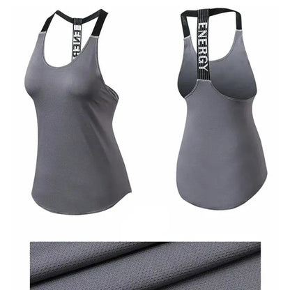 Breathable Black Tank Tops for Running & Yoga