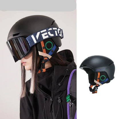 Comfort and Safety  Removable Ski Helmet