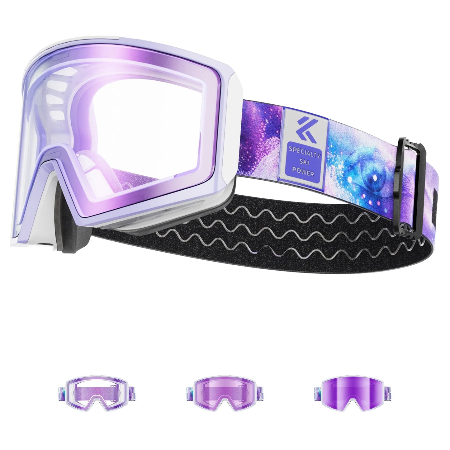 Conquer the Cold Photochromic Ski Goggles