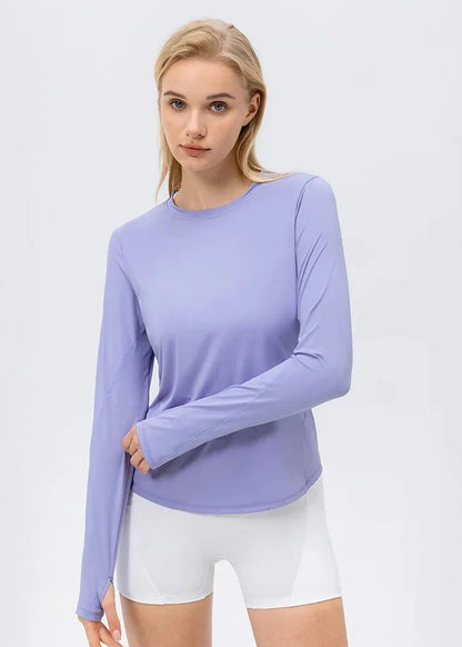 Women's Ice Silk Running & Yoga T-Shirt