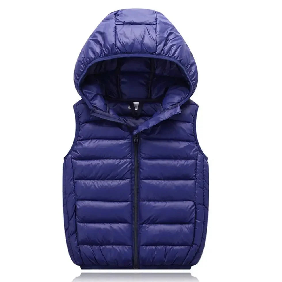 Winter Essentials Hooded Vests for Kids