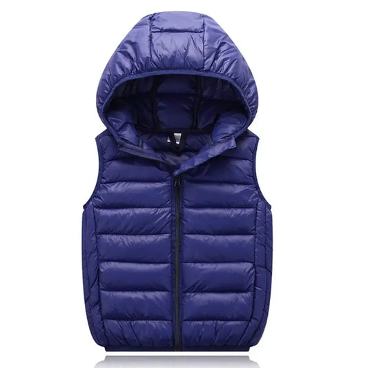 Winter Essentials Hooded Vests for Kids