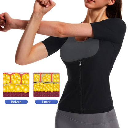Women's Sweat Vest Waist Trainer & Sauna Suit