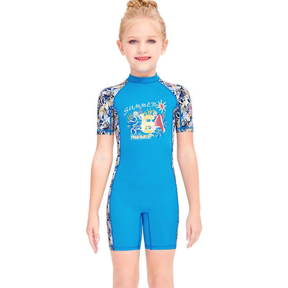 Youth One Piece Swimwear featuring Unicorn Designs