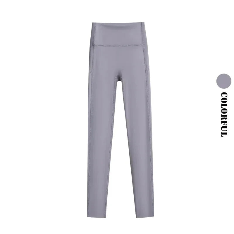 Women’s 2-Piece Yoga Set: Zip Jacket & High Waist Leggings