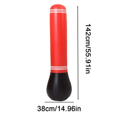 Unleash Your Inner Fighter  Inflatable Tumbler Punching Bag