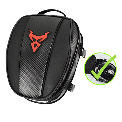 Conquer Any Ride Multifunction Motorcycle Rear Seat Bag with High Capacity