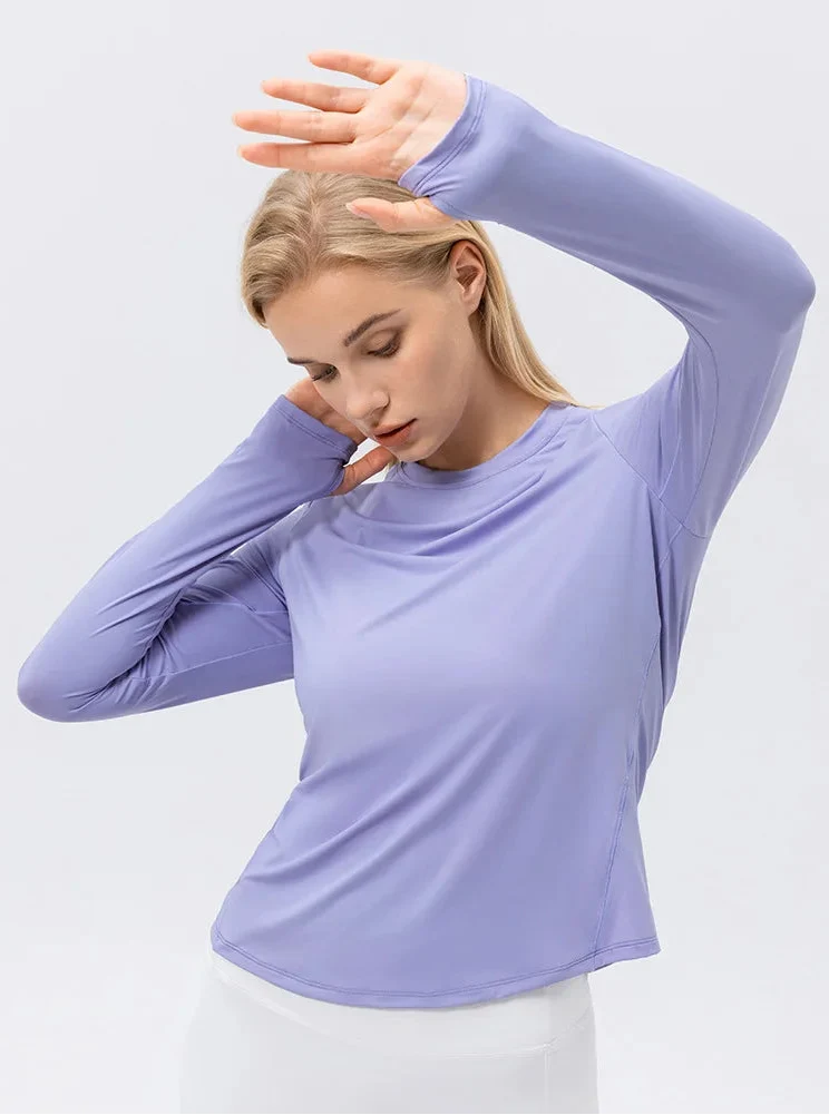 Women's Ice Silk Running & Yoga T-Shirt