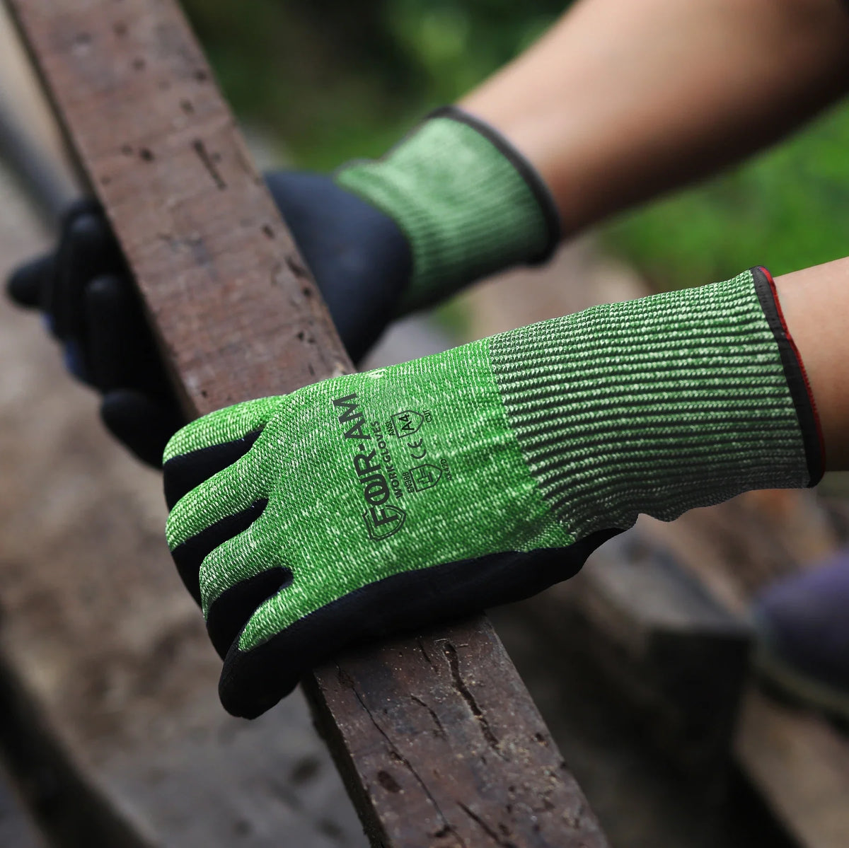 Level 5 Cut Resistant Gloves Non Slip Grip  Touchscreen